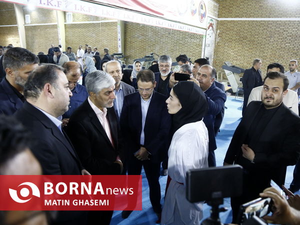 بازدید سرپرست وزارت ورزش و جوانان از اردوی تیم ملی کاراته 