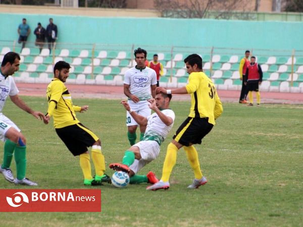 تساوی بدون گل خیبرخرم آباددربرابرفجر سپاسی شیراز