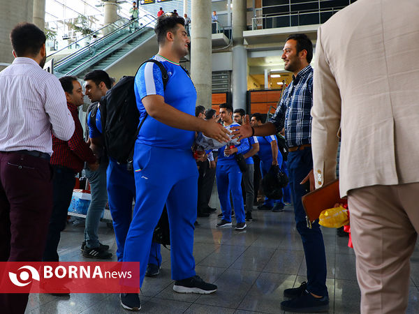 بازگشت تیم ملی وزنه برداری جوانان ایران از ازبکستان