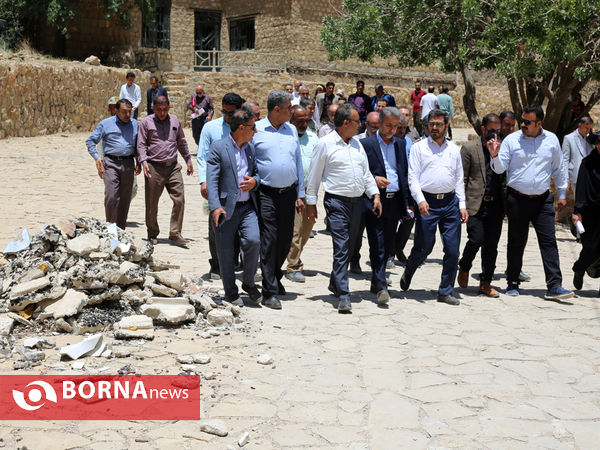 بررسی وضعیت اماکن گردشگری سپیدان توسط متولیان گردشگری فارس