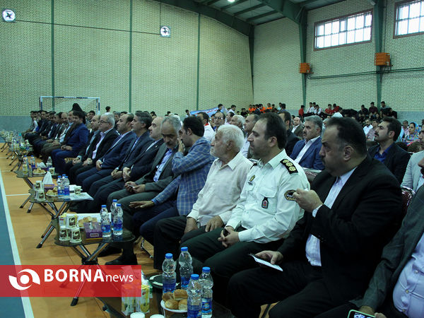 افتتاح پروژه های ورزشی در ورامین با حضور وزیر ورزش و جوانان