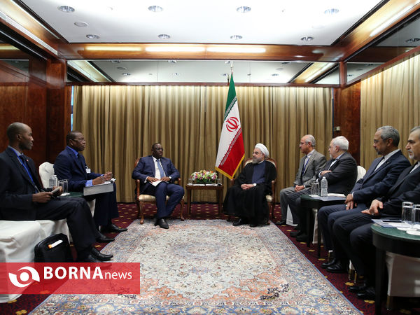 دیدار با رییس جمهور سنگال