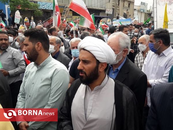 راهپیمایی روز قدس_ شهرستان قرچک
