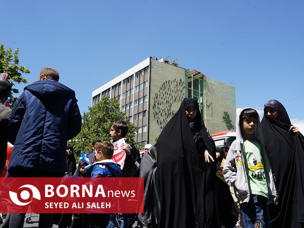 راهپیمایی روز جهانی قدس در تهران