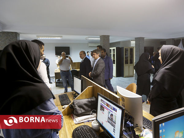 حضور وزیر ورزش و جوانان در خبرگزاری برنا