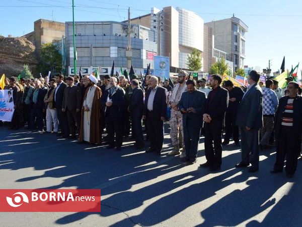 راهپیمایی 13 آبان در شهرستان پردیس