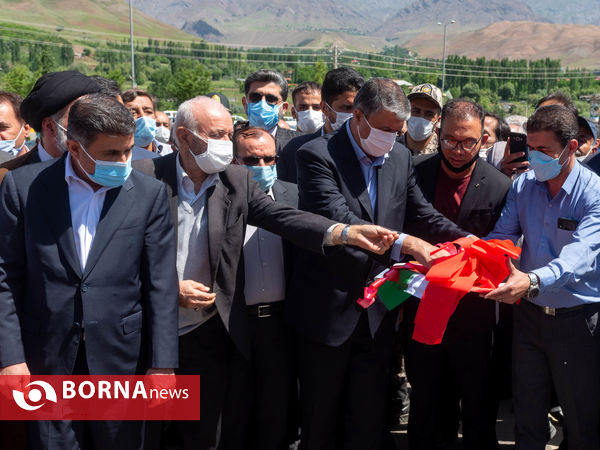 افتتاح جاده جدید هشتگرد-طالقان