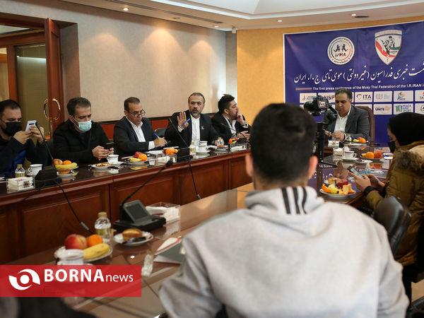 نشست خبری رییس فدراسیون موی تای