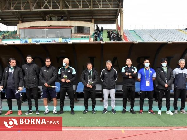 دیدار تیم های فوتبال آلومینیوم اراک - سایپا