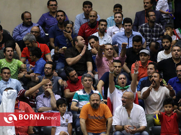 دیدار تیم ملی والیبال ایران - روسیه