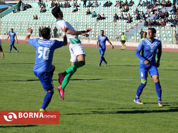 دیداردو تیم فوتبال خیبرخرم آبادوملوان بندرانزلی