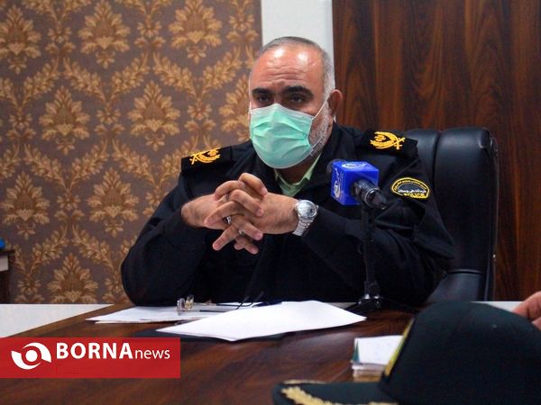 نشست خبری سردار میرزایی فرمانده انتظامی استان مازندران با اصحاب رسانه