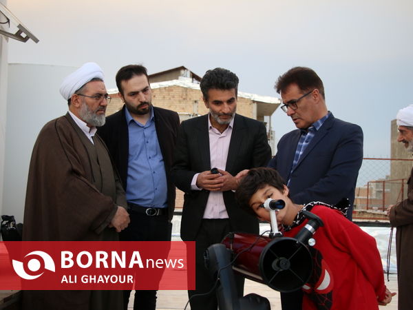 تلاش برای رویت هلال ماه شوال در ارومیه 