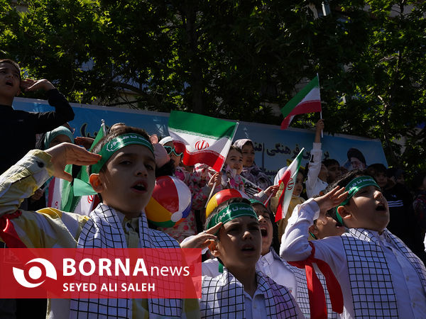 راهپیمایی روز جهانی قدس در تهران