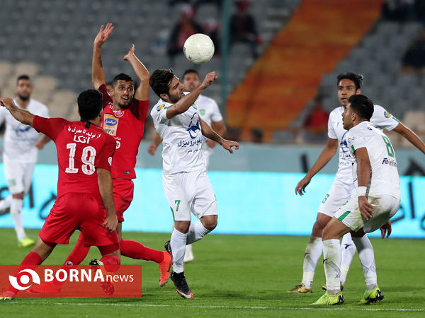 دیدار تیم های پرسپولیس تهران - ماشین سازی تبریز