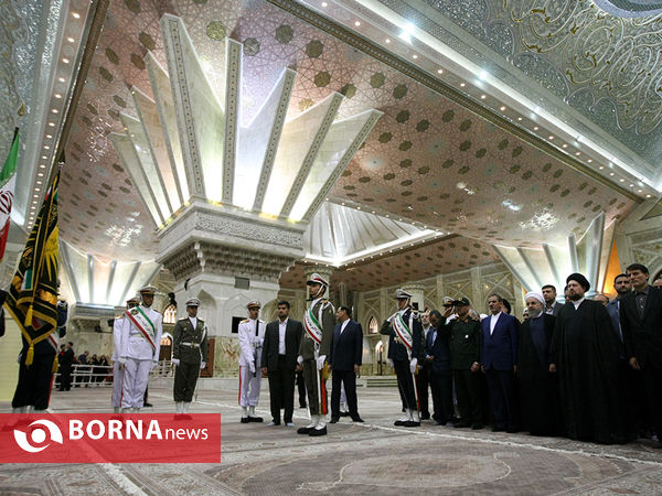 تجدید میثاق هیات دولت با آرمان‌های امام راحل