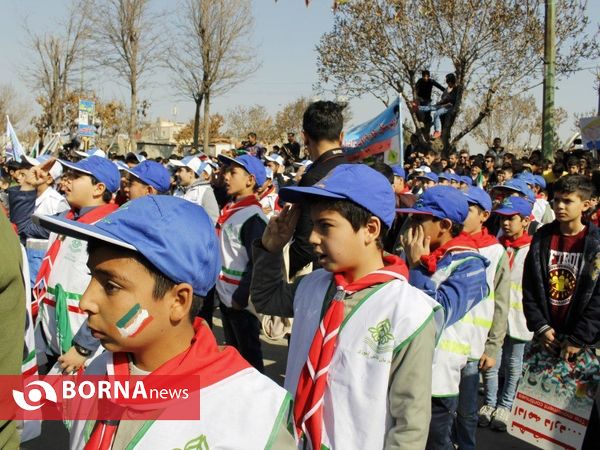 راهپیمایی 22 بهمن- نسیم شهر