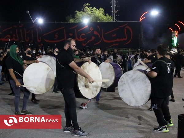 عزاداری شب عاشورای حسینی (ع) موکب رضوی ارومیه