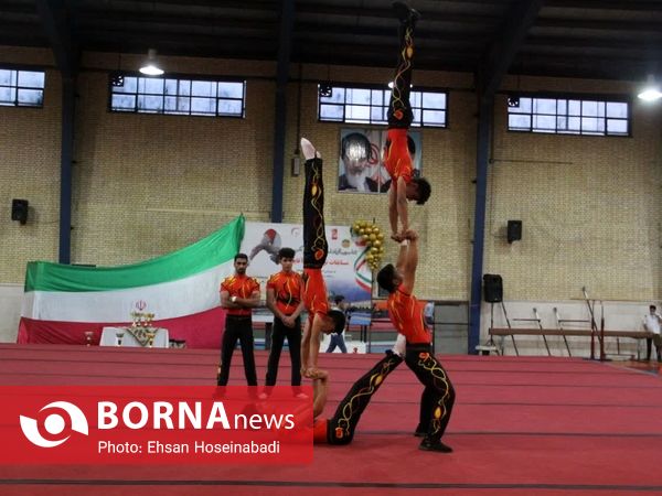 اختتامیه مسابقات ترامپولین المپیاد استعدادهای برتر کشور