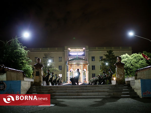 مراسم احیاء شب بیست و سوم ماه رمضان در دانشگاه افسری امام علی(ع)