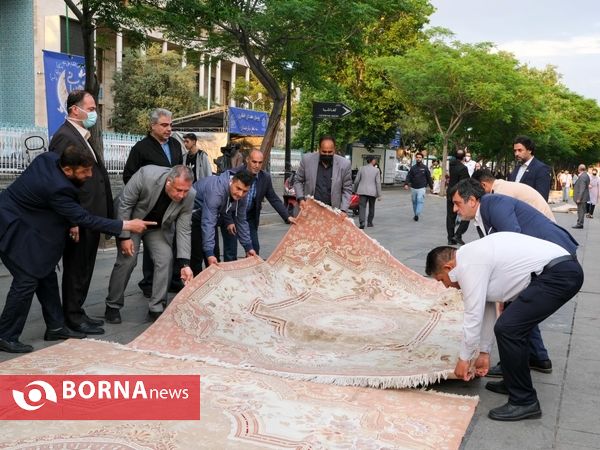 طولانی ترین سفره افطار بازار تهران