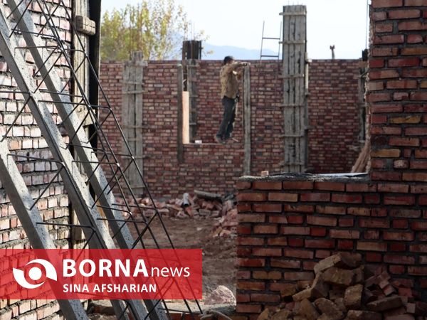 ادامه بازسازی مناطق زلزله‌زده زمین لرزه مهرماه شهرستان خوی