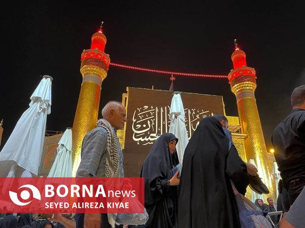 حرم حضرت علی(ع) در شب اربعین حسینی