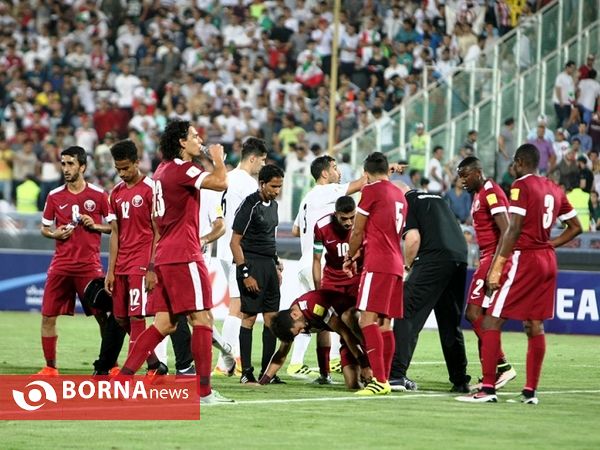 دیدار تیم های ایران - قطر