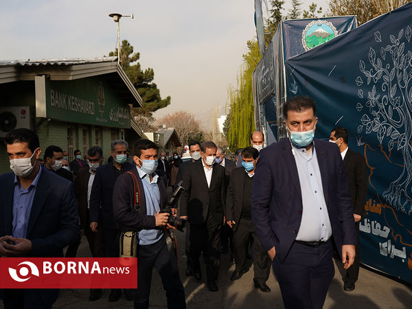رونمایی از سامانه جامع مدیریت زمین با حضور معاون اول رئیس جمهوری