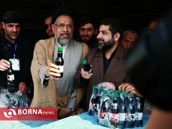 حضور صمیمانه وزیر اطلاعات در شلمچه