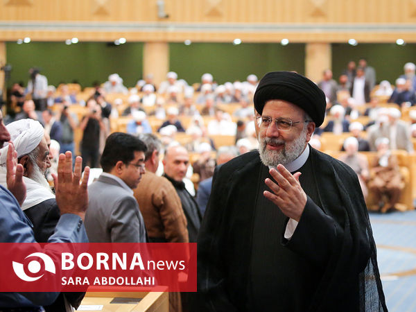 دیدار علما و نخبگان اهل سنت با رییس جمهور