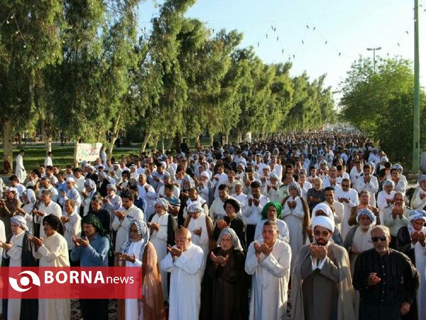 اقامه نماز عید فطر در هویزه