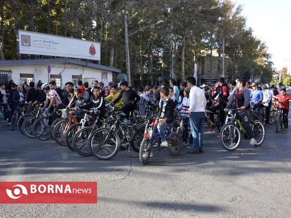 همايش بزرگ دوچرخه سوارى در شهريار