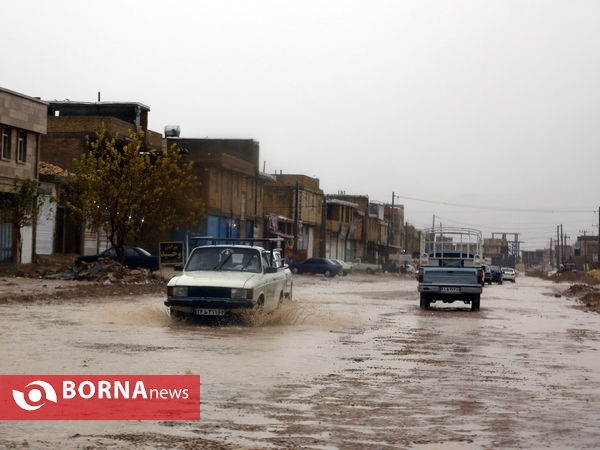 روستاهای اطراف شیراز روی آب