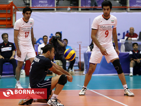 دیدار والیبال ایران - تایلند قهرمانی آسیا