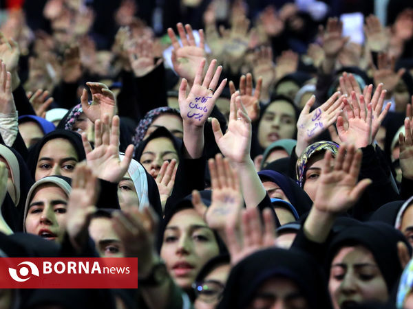 حضور رهبر معظم انقلاب در دانشگاه فرهنگیان