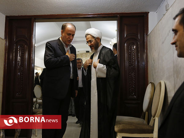 ضیافت افطاری حجت الاسلام والمسلمین احمد مازنی