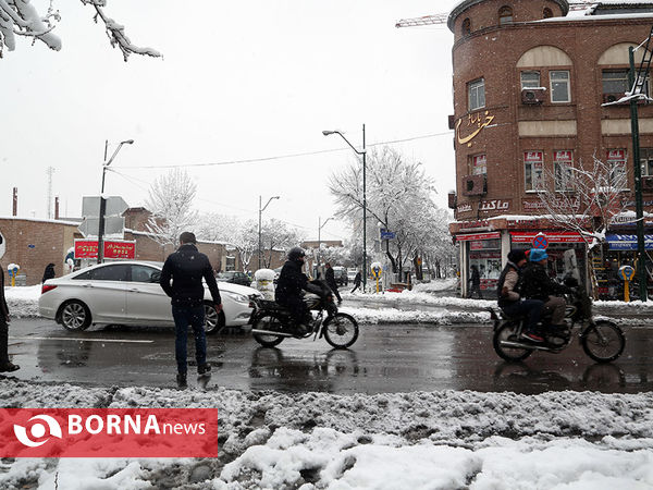 بارش برف در تهران -2