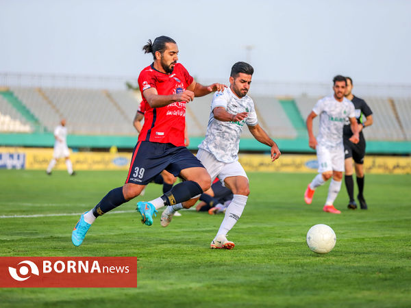 دیدار تیم های فوتبال آلومینیوم - نساجی