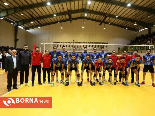 ديدار تیم هاي والیبال سایپای تهران و شهروند اراک