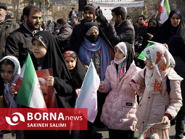 راهپیمایی ۲۲ بهمن تهران -۱
