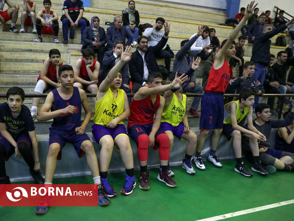 مسابقات مینی بسکتبال محلات تهران