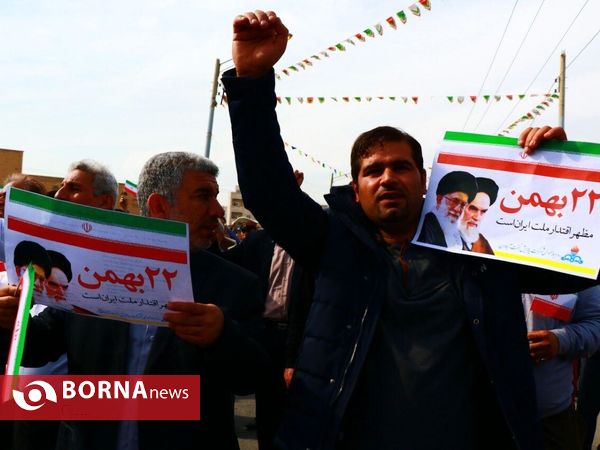 راهپیمایی 22 بهمن در منطقه آزاد اروند-آبادان