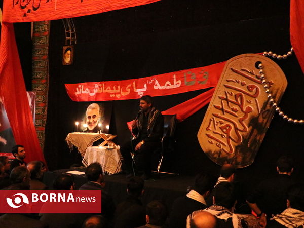 مراسم گرامیداشت سومین روز شهادت سردارشهید حاج قاسم سلیمانی در همدان