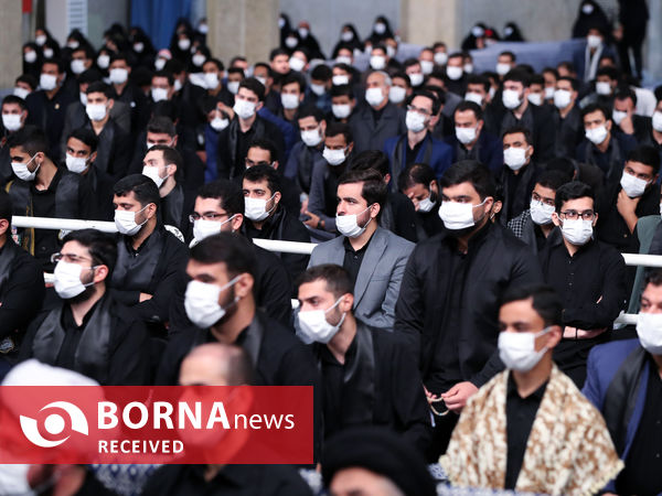 عزاداری اربعین حسینی با حضور مقام معظم رهبری