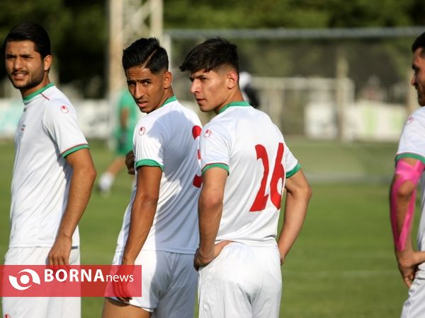 تمرینات تیم ملی فوتبال امید ایران