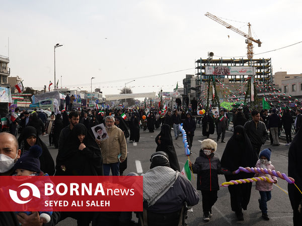 راهپیمایی ۲۲ بهمن تهران