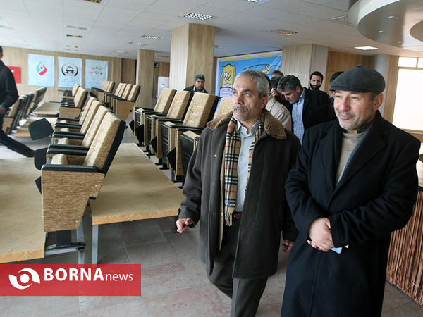 بازدید سرپرست باشگاه پرسپولیس از ورزشگاه قدس