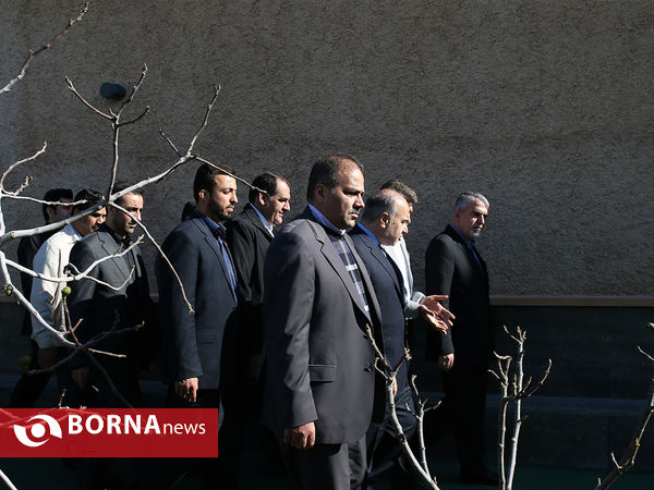 بازدید وزیر ورزش و جوانان از باشگاه تنیس آرشا