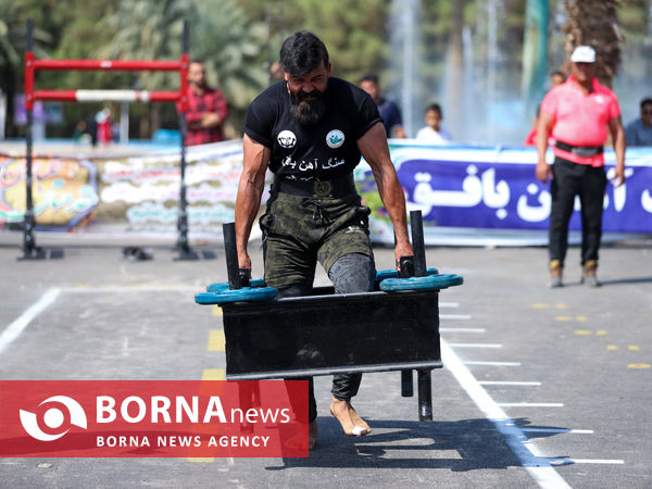 فینال مسابقات قویترین مردان کارگری